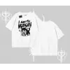 Am Hungry Kedi Baskılı Oversize Tshirt