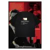 American Psycho Baskılı Oversize Unisex Pamuklu Nefes Alan Kalın Kumaşlı