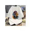 Anime Demon Slayer Baskılı Unisex Oversize