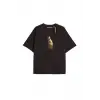 Another Baskılı Oversize Kalıp Unisex T-shirt