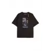 Another Baskılı Oversize Kalıp Unisex T-shirt