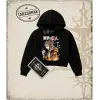 Attack On Titan Anime Baskılı Kadın Crop Kapşonlu Sweatshirt