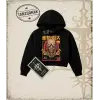 Attack On Titan Anime Baskılı Kadın Crop Kapşonlu Sweatshirt