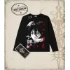 Attack On Titan Anime Baskılı Long Sleeve