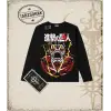 Attack On Titan Anime Baskılı Long Sleeve