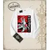Attack On Titan Anime Baskılı Oversize Unisex Bisiklet Yaka Sweatshirt
