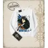 Attack On Titan Anime Baskılı Oversize Unisex Bisiklet Yaka Sweatshirt