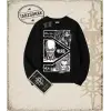 Attack On Titan Anime Baskılı Oversize Unisex Bisiklet Yaka Sweatshirt