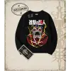 Attack On Titan Anime Baskılı Oversize Unisex Bisiklet Yaka Sweatshirt