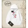 Attack On Titan Anime Baskılı Oversize Unisex Kapşonlu Sweatshirt