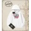 Attack On Titan Anime Baskılı Oversize Unisex Kapşonlu Sweatshirt