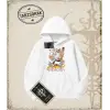 Attack On Titan Anime Baskılı Oversize Unisex Kapşonlu Sweatshirt