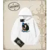 Attack On Titan Anime Baskılı Oversize Unisex Kapşonlu Sweatshirt