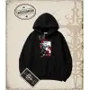 Attack On Titan Anime Baskılı Oversize Unisex Kapşonlu Sweatshirt