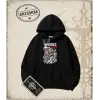 Attack On Titan Anime Baskılı Oversize Unisex Kapşonlu Sweatshirt