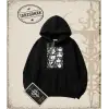 Attack On Titan Anime Baskılı Oversize Unisex Kapşonlu Sweatshirt