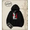 Attack On Titan Anime Baskılı Oversize Unisex Kapşonlu Sweatshirt
