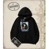 Attack On Titan Anime Baskılı Oversize Unisex Kapşonlu Sweatshirt