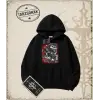 Attack On Titan Anime Baskılı Oversize Unisex Kapşonlu Sweatshirt