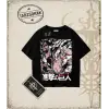 Attack On Titan Anime Baskılı Oversize Unisex Tişört