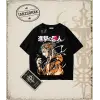 Attack On Titan Anime Baskılı Oversize Unisex Tişört