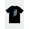 Attack On Titan Baskılı Penye T-shirt