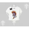 Babby Tee Tshirt Burning Skull Rebel Street Anthem
