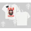 Babby Tee Tshirt Daruma Kedi Anime Baskılı