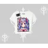 Babby Tee Tshirt Hello Anime Kız Sevimli Karakter Baskılı