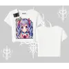 Babby Tee Tshirt Hello Anime Kız Sevimli Karakter Baskılı