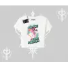 Babby Tee Tshirt Oversize  Anime Kız Desenli Japon Stil
