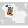 Babby Tee Tshirt Ramen Lover Kedi Anime Baskılı