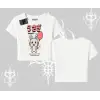 Babby Tee Tshirt Usagi Kawaii Cute Heart Energy