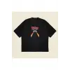 Back To The Future Baskılı Oversize Unisex Pamuklu Nefes Alan Kalın Kumaşlı