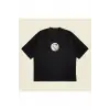Baseball Tee Baskılı Oversize Unisex Pamuklu Nefes Alan Kalın Kumaşlı