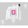 Best Pet Ever Baskılı Kayık Yaka Sweatshirt