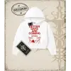 BETTER DAYS Kadın Crop Kapşonlu Sweatshirt