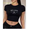 Beyaz Babby Tee milono Özel tasarım