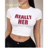 Beyaz Babby Tee reallyher Özel tasarım