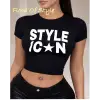 Beyaz Babby Tee style Özel tasarım