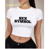 Beyaz Babby Tee symbol Özel tasarım