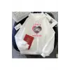 Beyaz Ben aşk Moo Deng grafik Hoodies Hipposevimli