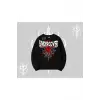 Beyaz Biskilet Yaka Sweatshirt Spider Undercover