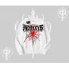 Beyaz Biskilet Yaka Sweatshirt Spider Undercover