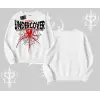 Beyaz Biskilet Yaka Sweatshirt Spider Undercover