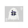 Beyaz Hırka Sweatshirt Sp55der