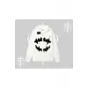 Beyaz Hırka Sweatshirt Vampir Dış