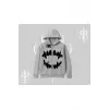 Beyaz Hırka Sweatshirt Vampir Dış
