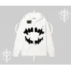 Beyaz Hırka Sweatshirt Vampir Dış