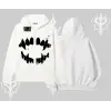 Beyaz Hırka Sweatshirt Vampir Dış